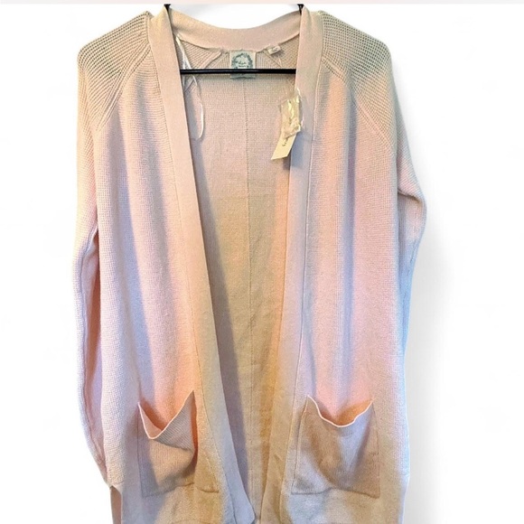 Blue Rain Pink Knit Cardigan Sweater XS nwt - Picture 1 of 5